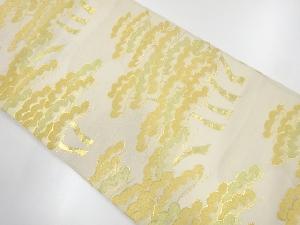 アンティーク　川島織物製　松模様織出し袋帯（材料）